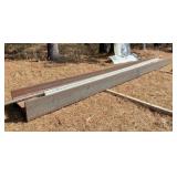 huge I-beam 19" x 12" x 20 ft L, misc metal