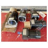 5) New old stock electric motors see tag