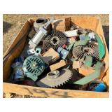 elec motor, sprockets,fins,controller, hyd cyl