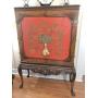 Oriental armoir 42 x 16 x 61H