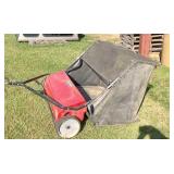 Craftsman yard sweeper -works - used only 2 times