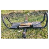 winch mount for  hitch receiver