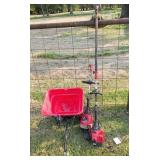 group: seeder, weedeaters will run, need parts
