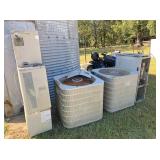 2 inside & 2 outside AC units