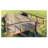 16 ft flatbed trailer