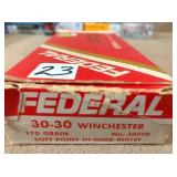20 rnds 30-30   170 gr