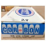 20 rnds 308 Win  125 gr