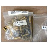 100 rnds 38 Spec  125 gr