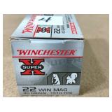 50 rnds 22 Win Mag 40 gr