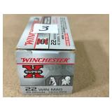 50 rnds 22 Win Mag 40 gr