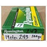 19 rnds 243    100 gr