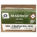 50 rnds 556A  5,56x45mm  Ball M193