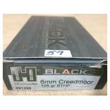 20 rnds 6mm Creedmoor 105 gr BT HP