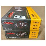 40 rnds 5.56mm  62 gr