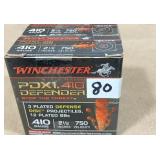 20 rnds  410 ga  2.5" PDXI Defender