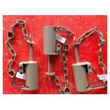 3 new dog proof coon traps