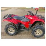 13 Honda Rancher 420-starts easy , runs good,
