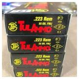 80 rnds 223 Rem  55 gr FMJ