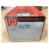 50 rnds 223 Rem  55 gr FMJ