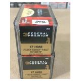 100 rnds 17 HMR 17 gr Hornady V Max 100 rnds 17 HMR 17 gr Hornady V Max