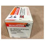 50 rnds 22 mag 50 rnds 22 mag