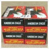 160 rnds 22 LR 38 gr hollow pt 160 rnds 22 LR 38 gr hollow pt