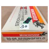 20 rnds 30-06 Sprg 150 gr Silver Tip