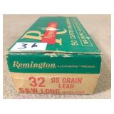 50 rnds 32 S&W Long 98 gr Lead 50 rnds 32 S&W Long 98 gr Lead