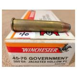 20 rnds 45-70 Gov't 300 gr JHP 20 rnds 45-70 Gov't 300 gr JHP