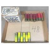 19 rds 12ga 00B 2.75',7rnds 00B 3', 6 rd 20ga slug 19 rds 12ga 00B 2.75',7rnds 00B 3', 6 rd 20ga slug