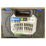 New Kobalt 23 pc 1/2" dr impact socket set