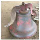 National Belol Foundary 24' Church Bell w stand National Belol Foundary 24' Church Bell w stand