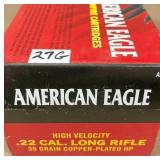 400 rnds 22 LR 38 gr hollow pt