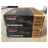 40 rnds 223 Rem  55gr FMJ - BT