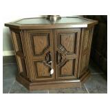 end tables with Magnavox stereo system built in