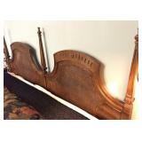 King bed (frame only), 2 nightstands