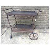 iron tea cart