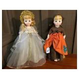 2 Madame Alexander Cinderella dolls