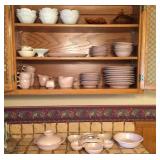 all in upper cab. & on counter top: Gracetone