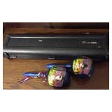 Emerson flute and maracas