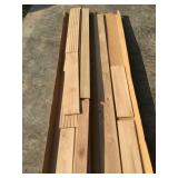 40 sq ft white oak natural solid hrdwood planks