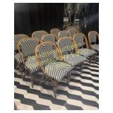 Wicker Dining chair 1 DOZEN