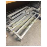 TWO Dunnage Rack alum - 18 in depth