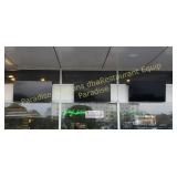THREE OUTSIDE TELEVISIONS ONN
