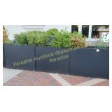 FOUR PLANT / FLOWER BOXES (4)