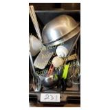 Bin of UTENSILS - bowls