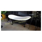 Bath Tub - White & Black outside