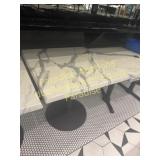 THREE OUT DOOR SQUARE TABLE