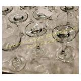 wine glass -- rounded -- sturdy
