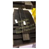 Stack of Bar mats -- rectangle and strip